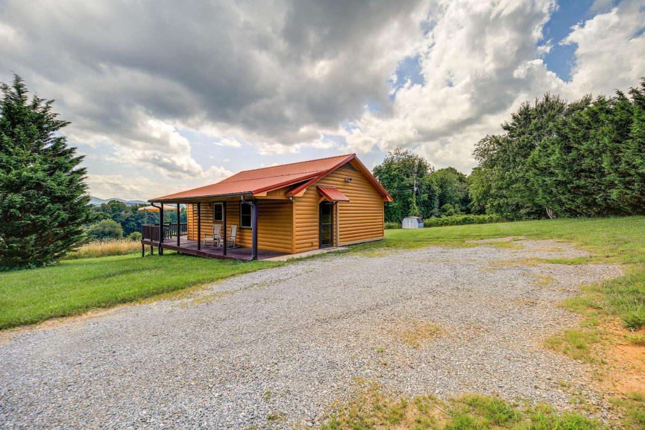 Blue Ridge Mountain Cabin With Views And Hot Tub Villa Sparta Esterno foto