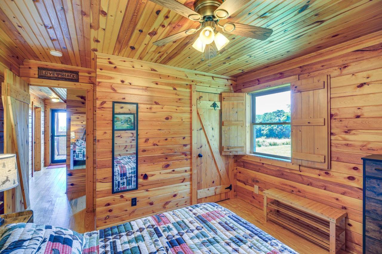 Blue Ridge Mountain Cabin With Views And Hot Tub Villa Sparta Esterno foto